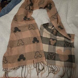 Mickey Mouse Patterned Scarf